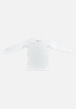 Miann & Co Baby - Jersey Rib Long Sleeve T-Shirt - Shell