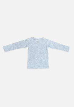 Miann & Co Kids - Jersey Rib Long Sleeve T-Shirt - Cloud