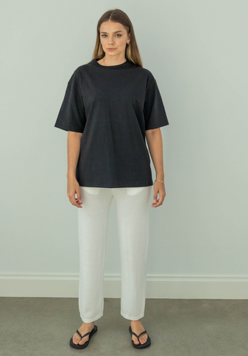 Miann & Co Womens - Stevie Wide Leg Knit Pants - Shell