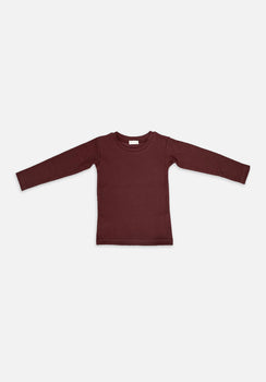 Miann & Co Baby - Jersey Rib Long Sleeve T-Shirt - Coco