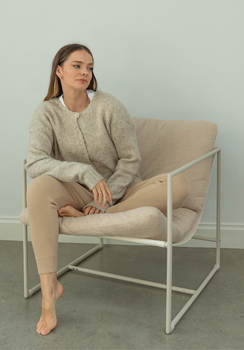 Miann & Co Womens - Celeste Knit Legging - Stone