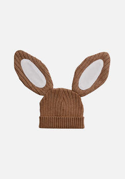 Miann & Co - Bunny Beanie - Café Au Lait
