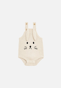 Miann & Co Baby - Bunny Bodysuit - Frost