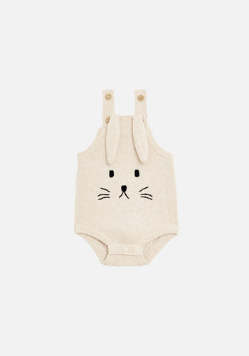 Miann & Co Baby - Bunny Bodysuit - Frost