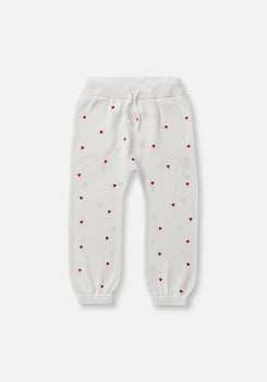 Miann & Co Kids - Knitted Track Pant - Love Heart