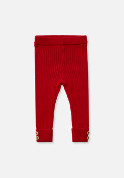 Miann & Co Baby - Texture Rib Legging - Raspberry