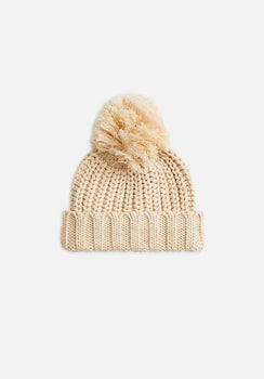 Miann & Co - Chunky Knit Beanie - Truffle