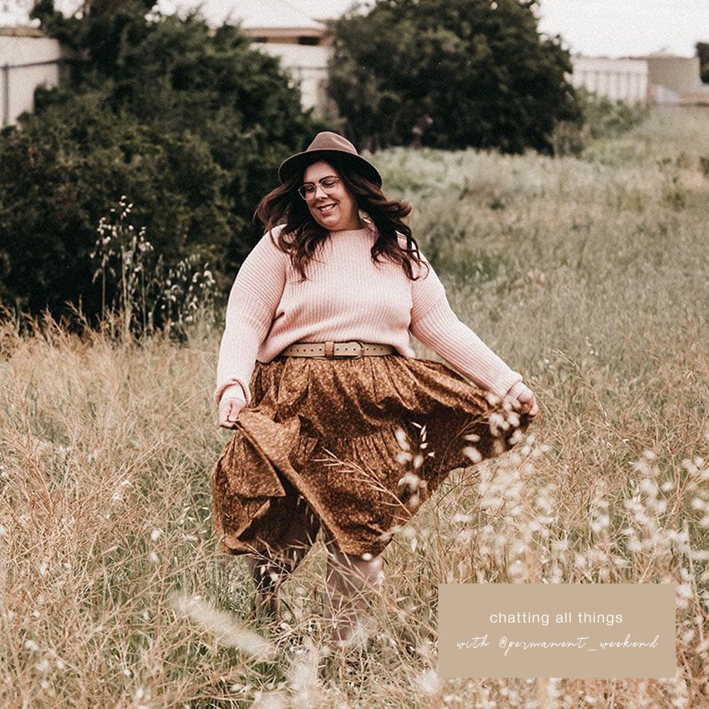 Chatting all things #bodypositivity, photography and fashion with @permanent_weekend !