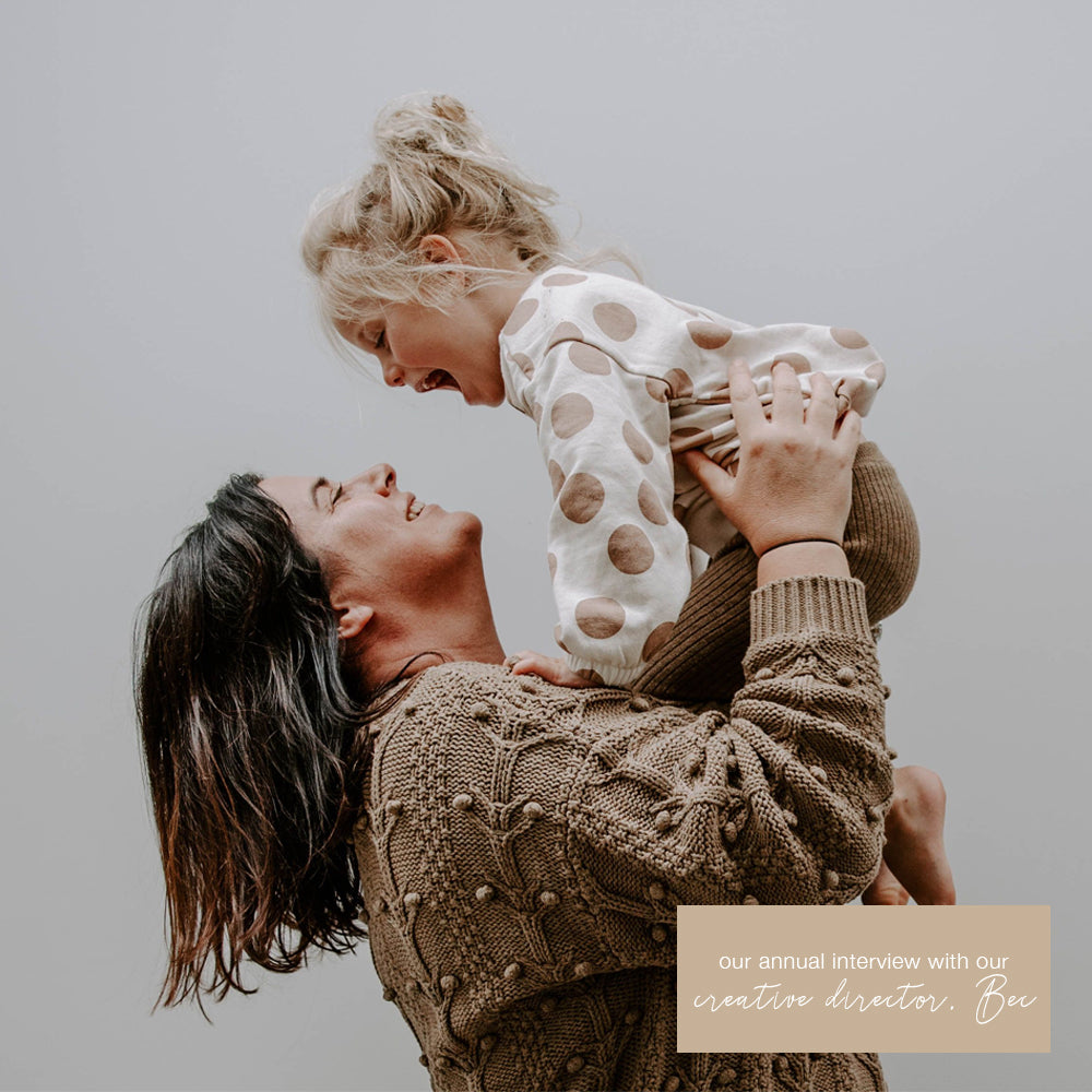 Our Annual Interview with our Creative Director, Bec - 2021