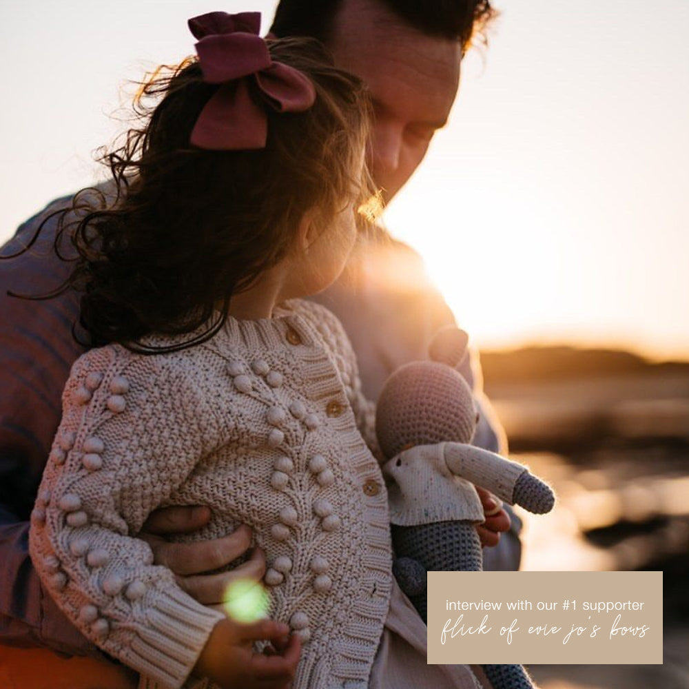 Interview with our #1 Supporter - Flick of Evie Jo's Bows