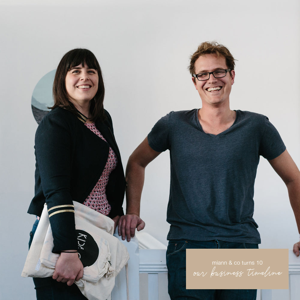 Miann & Co Turns 10 - Our Business Timeline