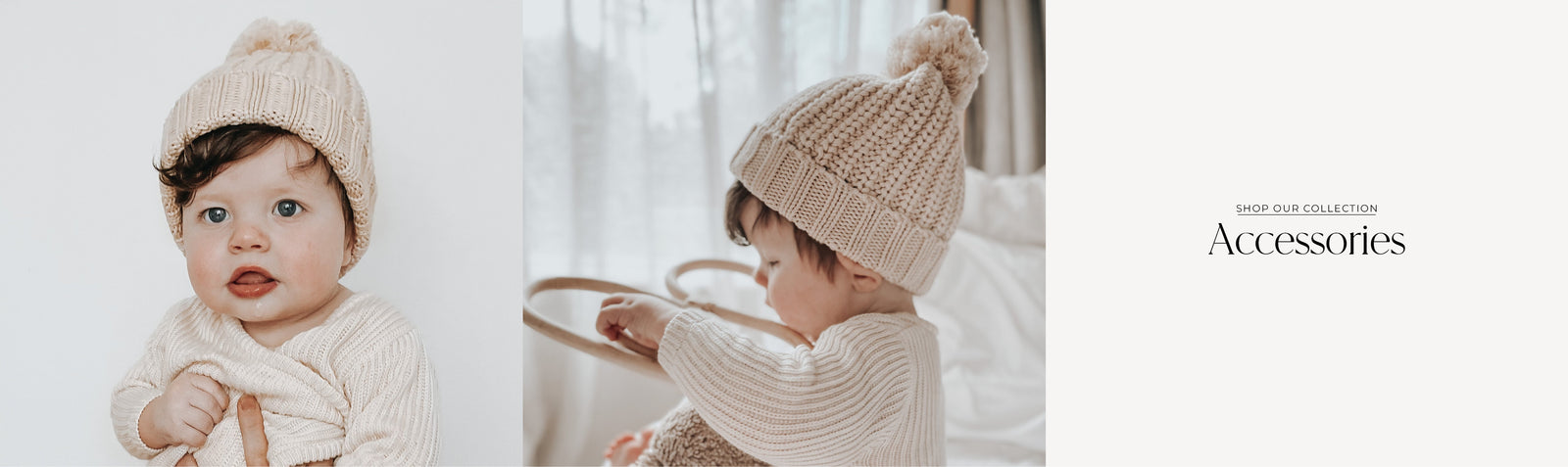 Baby Beanies made from 100% cotton