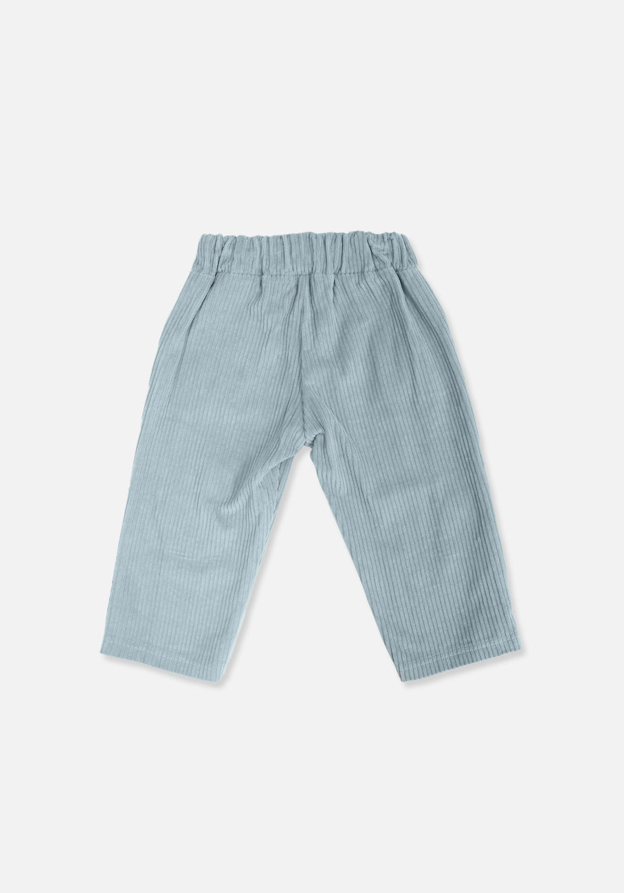 Miann &amp; Co Kids - Wide Leg Cord Pant - Ocean Fog