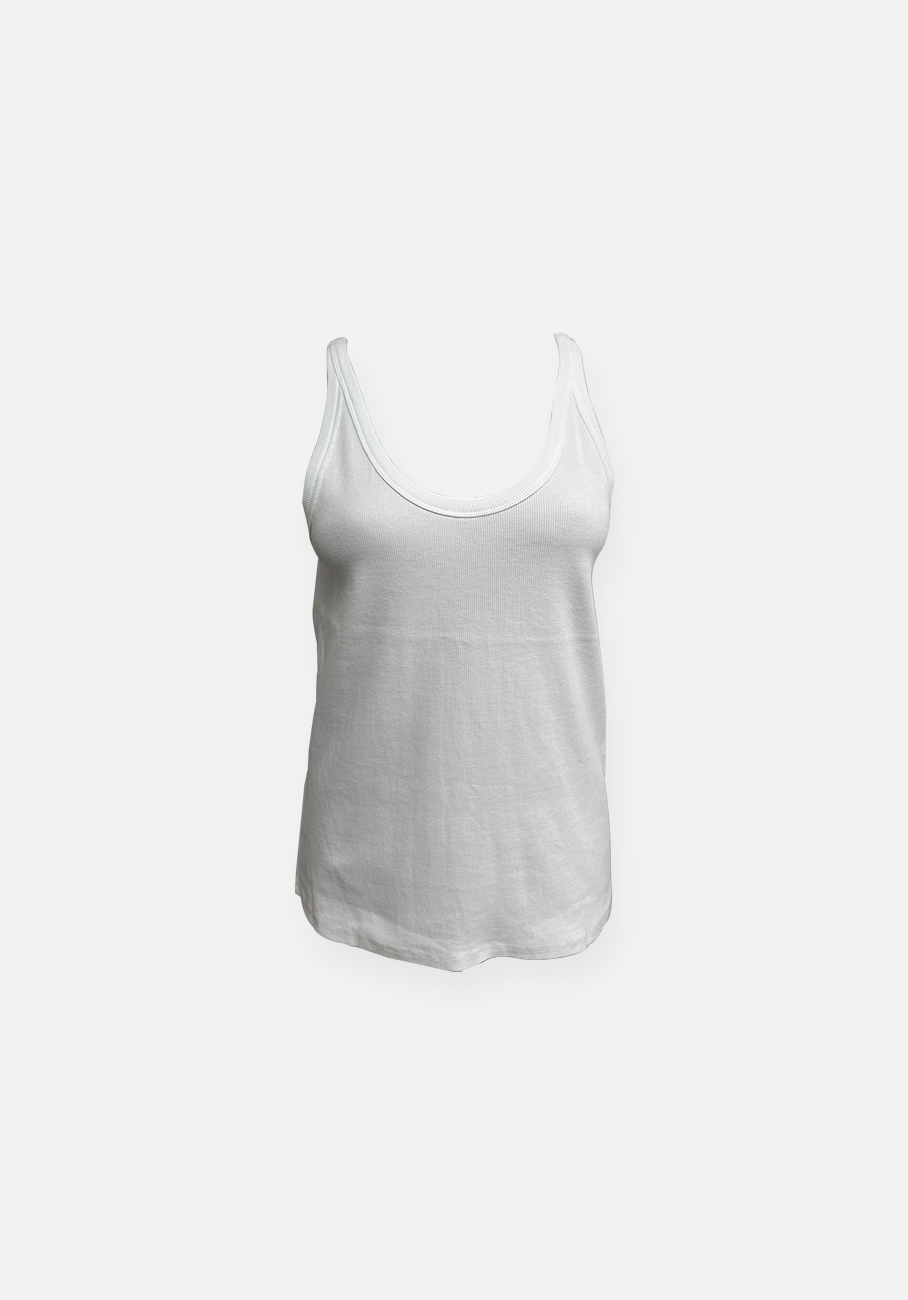 Miann &amp; Co Women - Maeve Racerbank Jersey Rib Tank - Shell