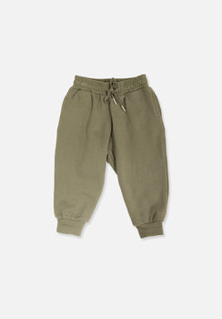 Miann & Co Kids - Fleece Cuffed Track Pants - Sage