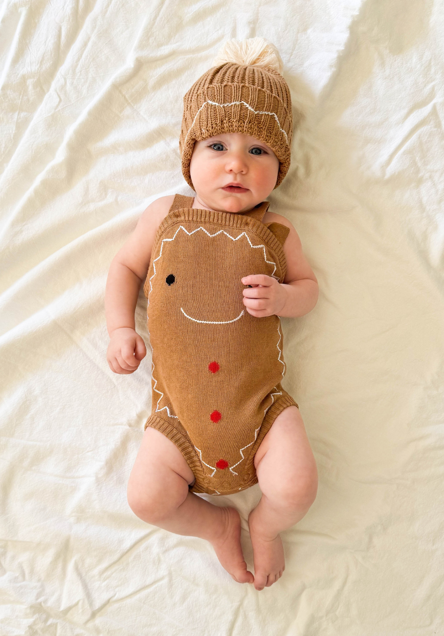 Miann &amp; Co - Gingerbread Beanie - Caramel