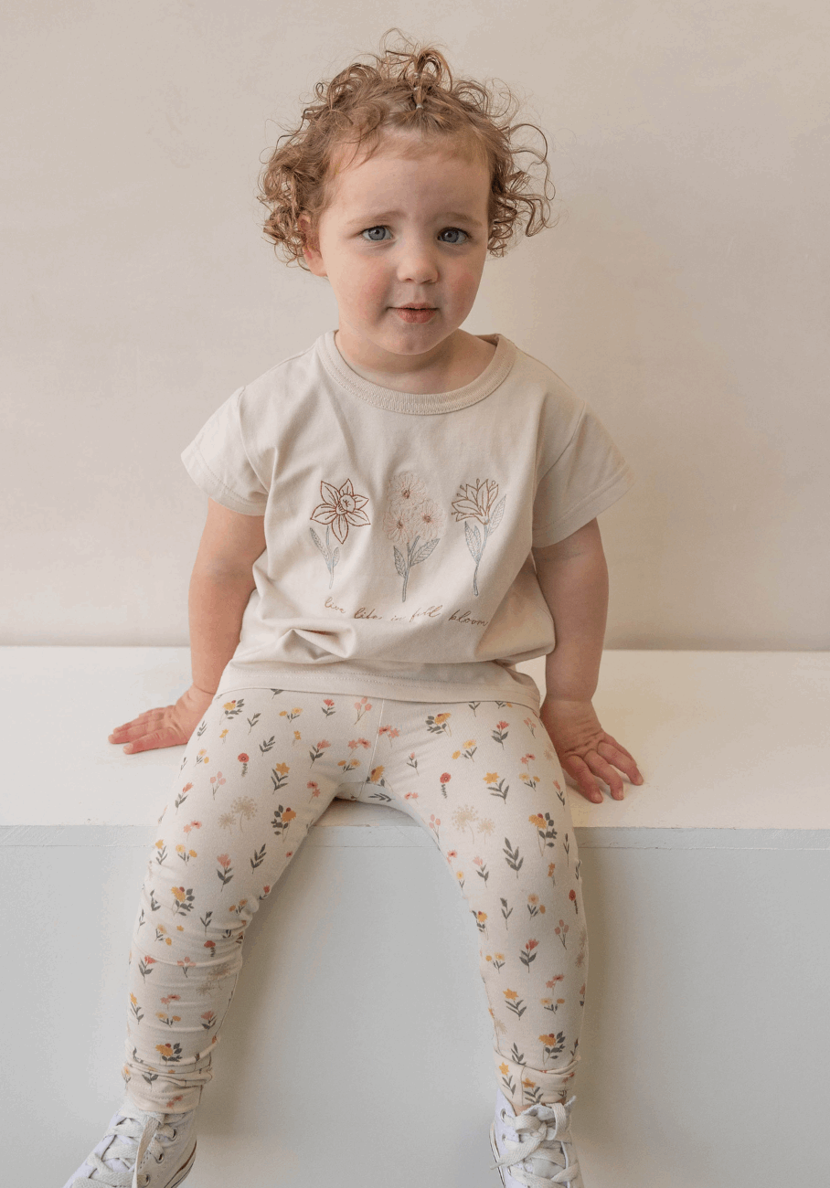 Miann &amp; Co Kids - Basic Leggings - Garden Party