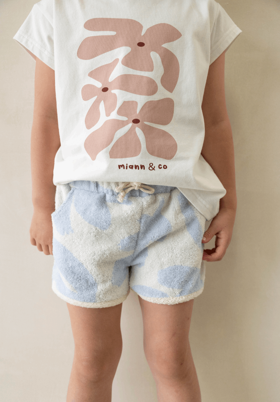 Miann &amp; Co Kids - Terry Towelling Shorts - Ocean