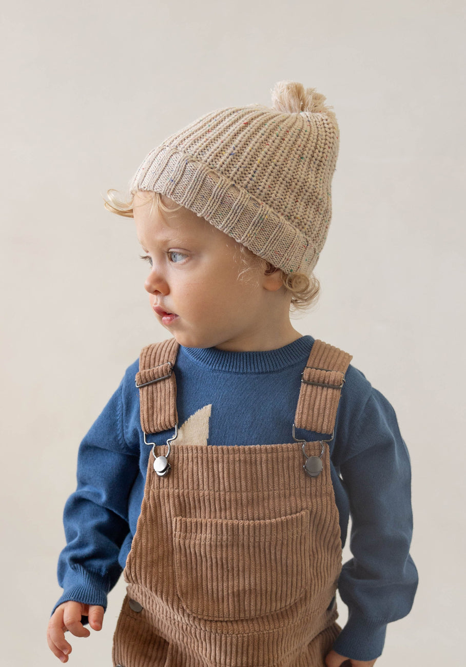 Miann &amp; Co Baby - Cord Overall - Café Au Lait