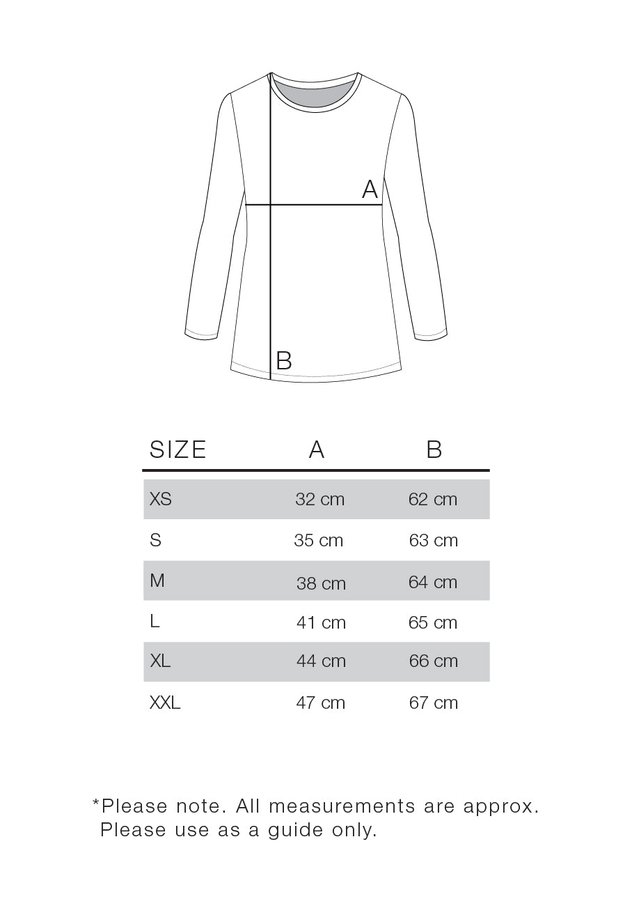 Miann &amp; Co Women - Emma Round Neck Long Sleeve Pyjama T-Shirt - Cornflower Posy Pointelle