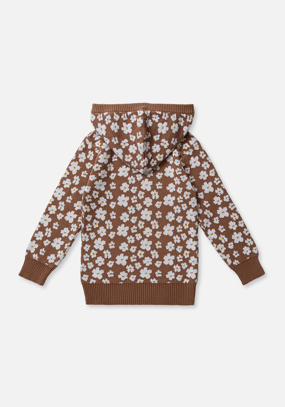 Miann &amp; Co Kids - Knitted Hoodie - Flora