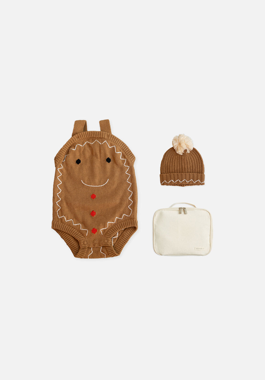 Christmas Gift — Gingerbread Bodysuit Pack