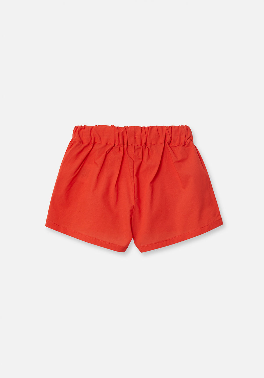 Miann &amp; Co Baby - Elastic Waist Shorts - Tomato