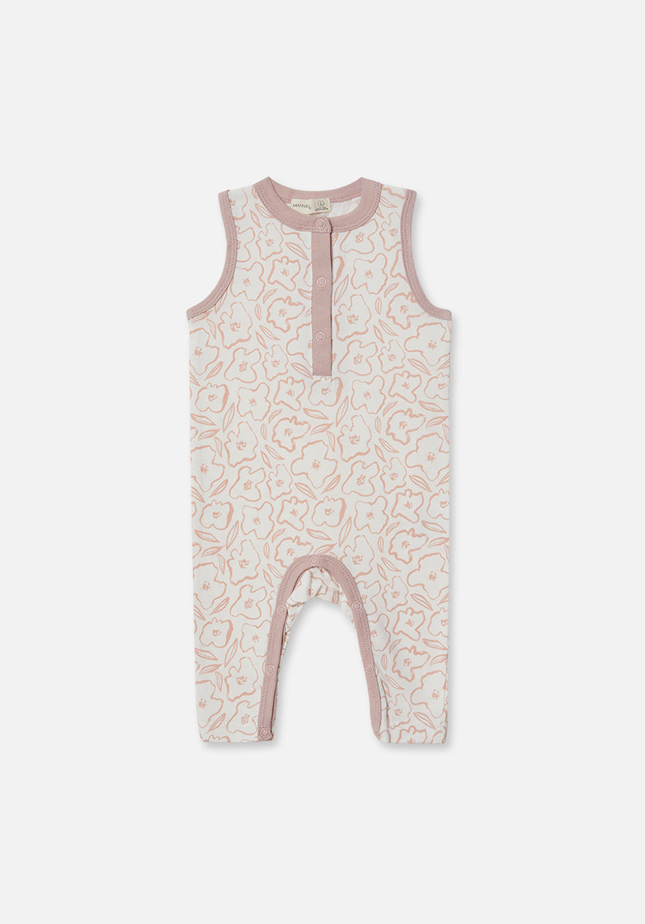 Miann &amp; Co Baby - Sleeveless Suit - Botanical